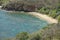 New Caledonia coastal landscape beach Gouaro bay