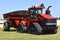 New Case IH tractor on tracks and grain cart