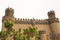 New Castle of Manzanares el Real entrance, Spain