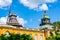 New Chambers Neue Kammern palace and Windmill Windmuhle in  Sanssouci park, Potsdam, Germany