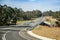 New Charleyong Bridge on Nerriga Road, NSW, Australia. Regional rural road upgrade