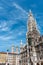 The New City Hall at the Marienplatz in Munich