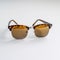 New Clubmaster Sunglasses In Tortoise And Brown Color