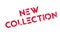 New Collection rubber stamp