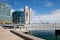 New construction luxury condos on Fan Pier in Boston.