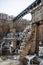 New Croton Dam  during winter, Croton-On-Hudson, Croton Gorge Park, NY, USA