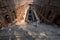 NEW DELHI, INDIA - CIRCA NOVEMBER 2017: Stairs of Ugrasen ki Baoli