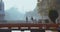 New Delhi, India - February 05, 2024: People Walking And Relaxing In City Central Park Or Rajpath Officially Named