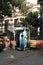 New Delhi - India - Jan 10th 2021: Drivers Electric Car charging station