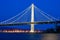 The New Eastern Span of the Bay Bridge at Twilight