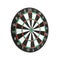 New empty dart board isolated on