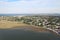 New England Coastline - Aerial View