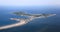 New England Coastline at Nahant Island- Aerial View