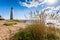 New England Lighthouse in Lighthouse Point Park in New Haven Con