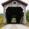 New England Wooden Covered Bridge