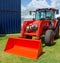 New Farm Tractor with bucket attachment.