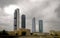 New Four Towers in Madrid Skyline, Madrid