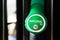 New fuel labeling at petrol station pumps with new EU labels
