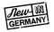 New In Germany rubber stamp