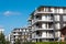 New grey apartment houses in Berlin