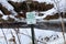 New Haven, WI / USA  - January 12 / 2020: Easement sign