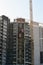 New high-rise modern apartment buildings construction in process, residential property development buildings in new Egypt