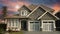 New Home Exterior Canada House Rock Siding Roofing Front Garage