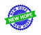 NEW HOPE Bicolor Clean Rosette Template for Watermarks