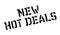 New Hot Deals rubber stamp