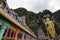 New iconic look with colorful stair at Murugan Temple Batu Caves become a new attraction for tourism in Malaysia