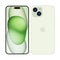 New iPhone 15 Deep green color by Apple Inc. Mock-up screen iphone and back side iphone. High Quality. Official presentation.