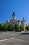 New Leipzig town hall with a big street crossing