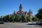 New Leipzig town hall with a big street crossing