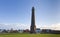 New lighthouse and city centre at Borkum island