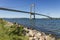 New Little Belt Bridge connecting Jutland and Funen at Middelfart