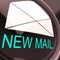 New Mail Envelope Means Unread Email Or Message