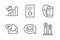 New mail, Messenger and Growth chart icons set. Upload file, Face biometrics and Ab testing signs. Vector