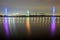 New Mersey Gateway Bridge in Runcorn spanning the River Mersey