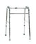 New metal walking frame isolated