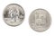 New Mexico 2008d State Commemorative Quarter isolated on a white background