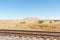 New Mexico high plains landscapes alongside Route 66.