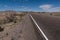 New Mexico Highway 27 wide angle view