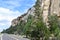 New Mexico, Sandstone Cliffs in El Malpais National Conservation Area: The Narrows