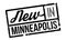 New In Minneapolis rubber stamp