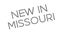 New In Missouri rubber stamp