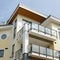 New Modern Luxury Condo Apartment Building Exterior Balcony Home Design