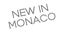 New In Monaco rubber stamp