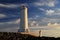 New and old lighthouse, Akranes, Vesturland, West Iceland, Iceland, Europe