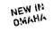 New In Omaha rubber stamp