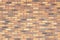 New orange bricks wall texture